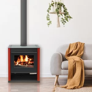 BELLEZA RUBIN Roter Holzofen 21 kW
